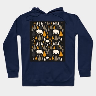 Bears in the forest Hoodie